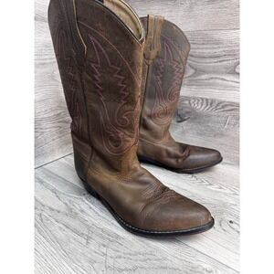Womens Smoky Mountain Western Cowboy Leather Boots Size 8.5 D Style 733664